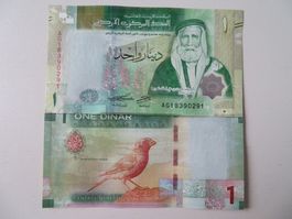 1 Dinar Jordanien (UNC)