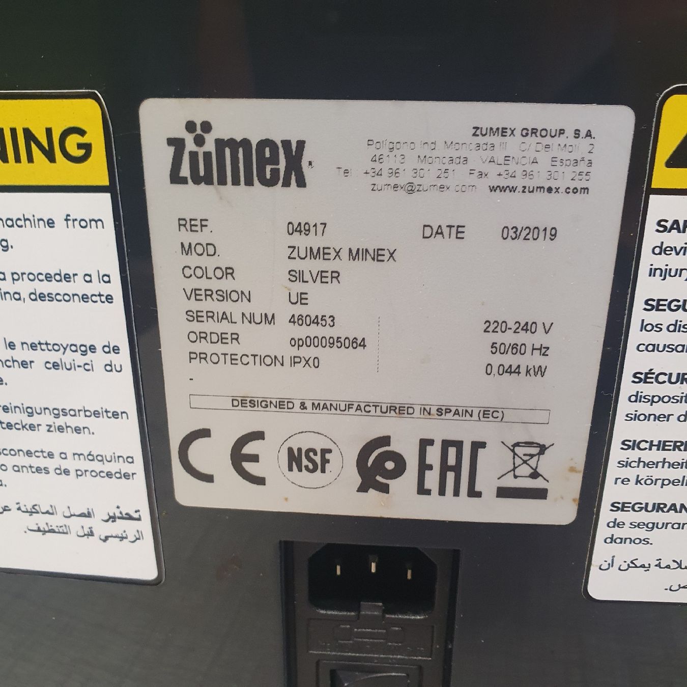 Elettrodomestici da cucina: zümex Orange   Presse – Nuovo (secondo la descrizione) da Niederwangen BE venduto da HasGastrobedarf 2
