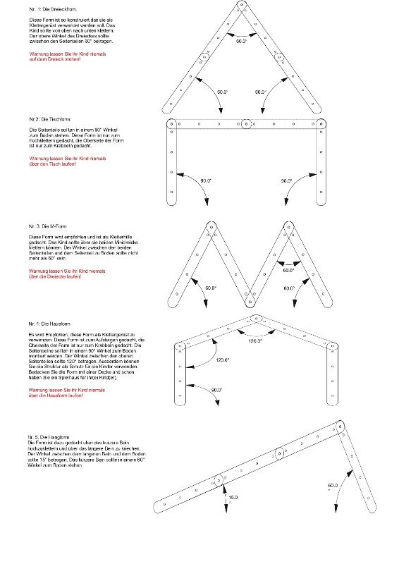 Pareti & prese d'arrampicata: Pikler Dreieck mit Rutsche – Usato da Sursee venduto da Leg_Kibru 3