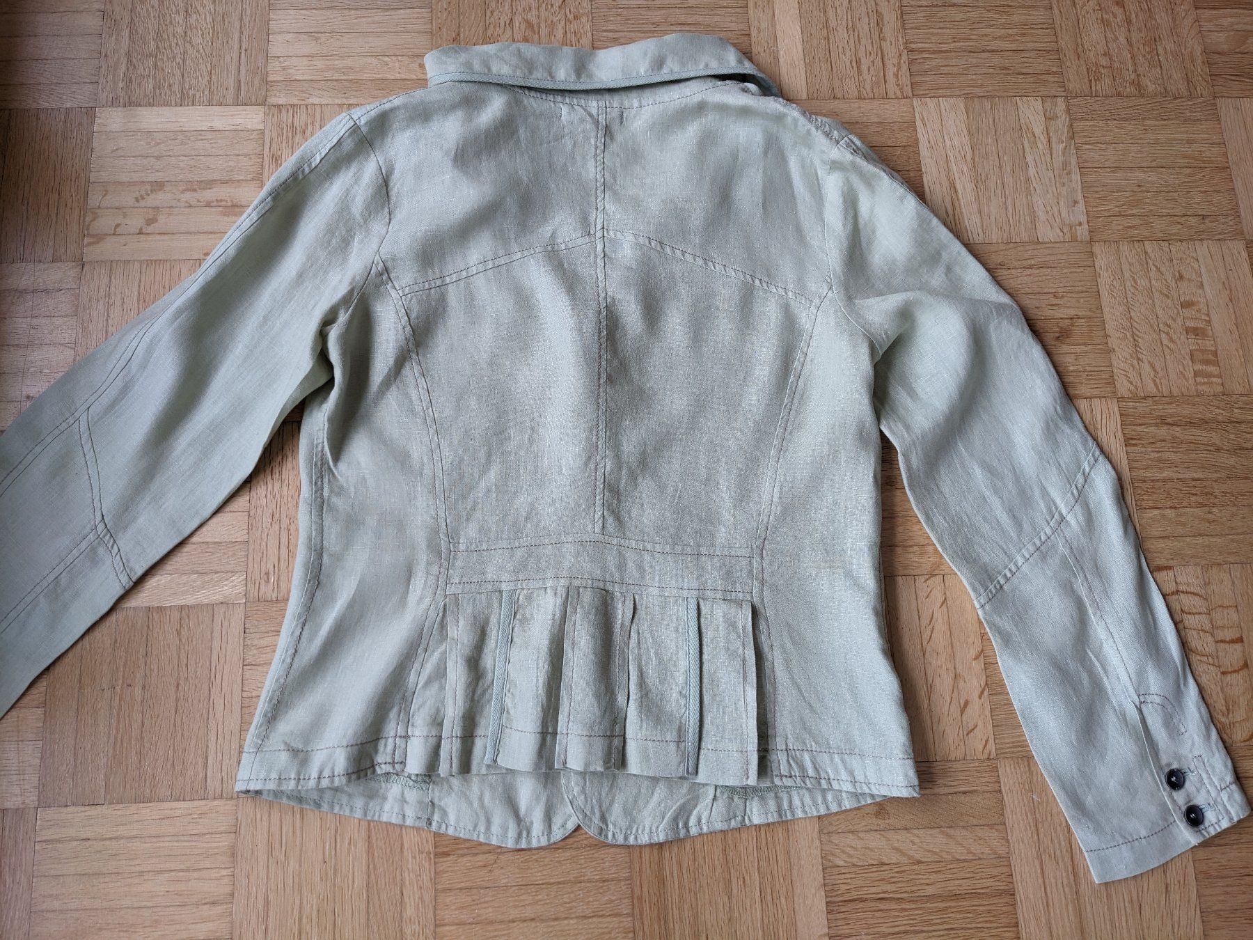 Nile Vestes: NILE 100% Leinen mintgrünes Jäckchen S – D'occasion à Lengnau AG par Nathi88 3