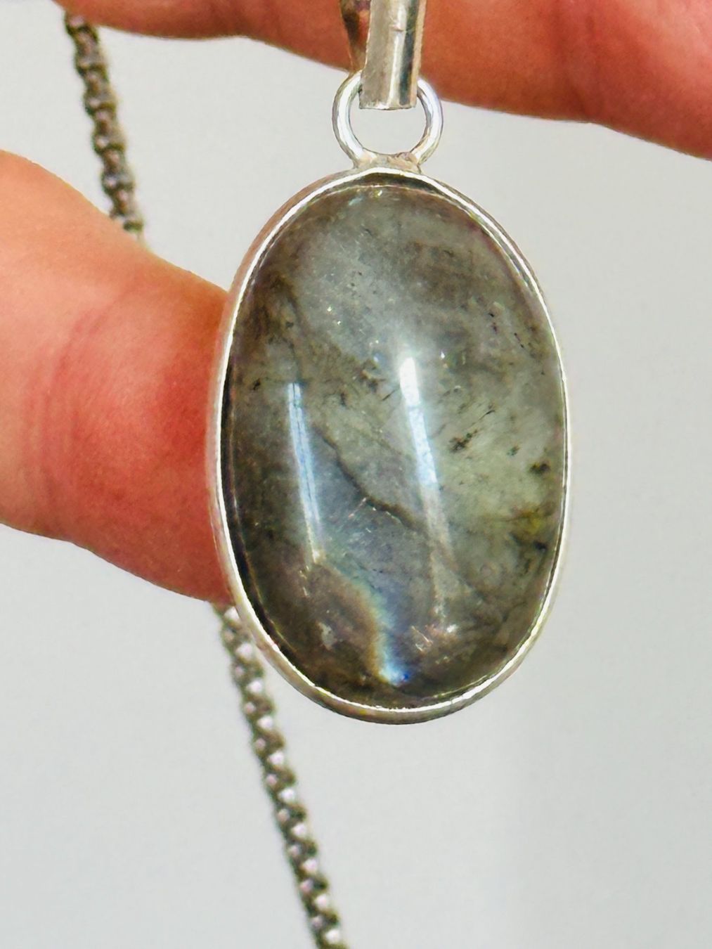 Catenine: Labradorite necklace – Nuovo e nell'imballaggio originale da Genève venduto da AGBERG 9
