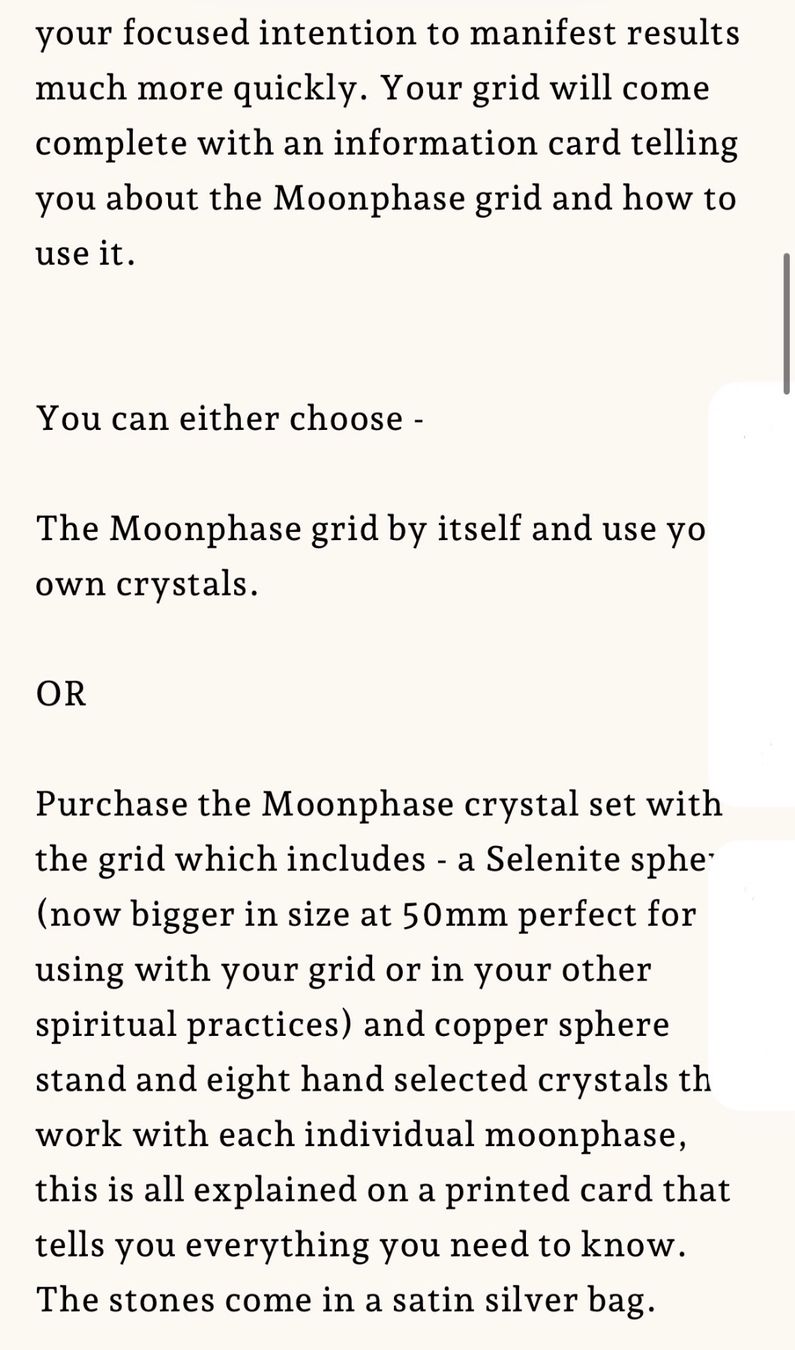 Tutte le decorazioni: Mondphasen-Kristallgitter von Coppermoon – Nuovo (secondo la descrizione) da Udligenswil venduto da nwal 5