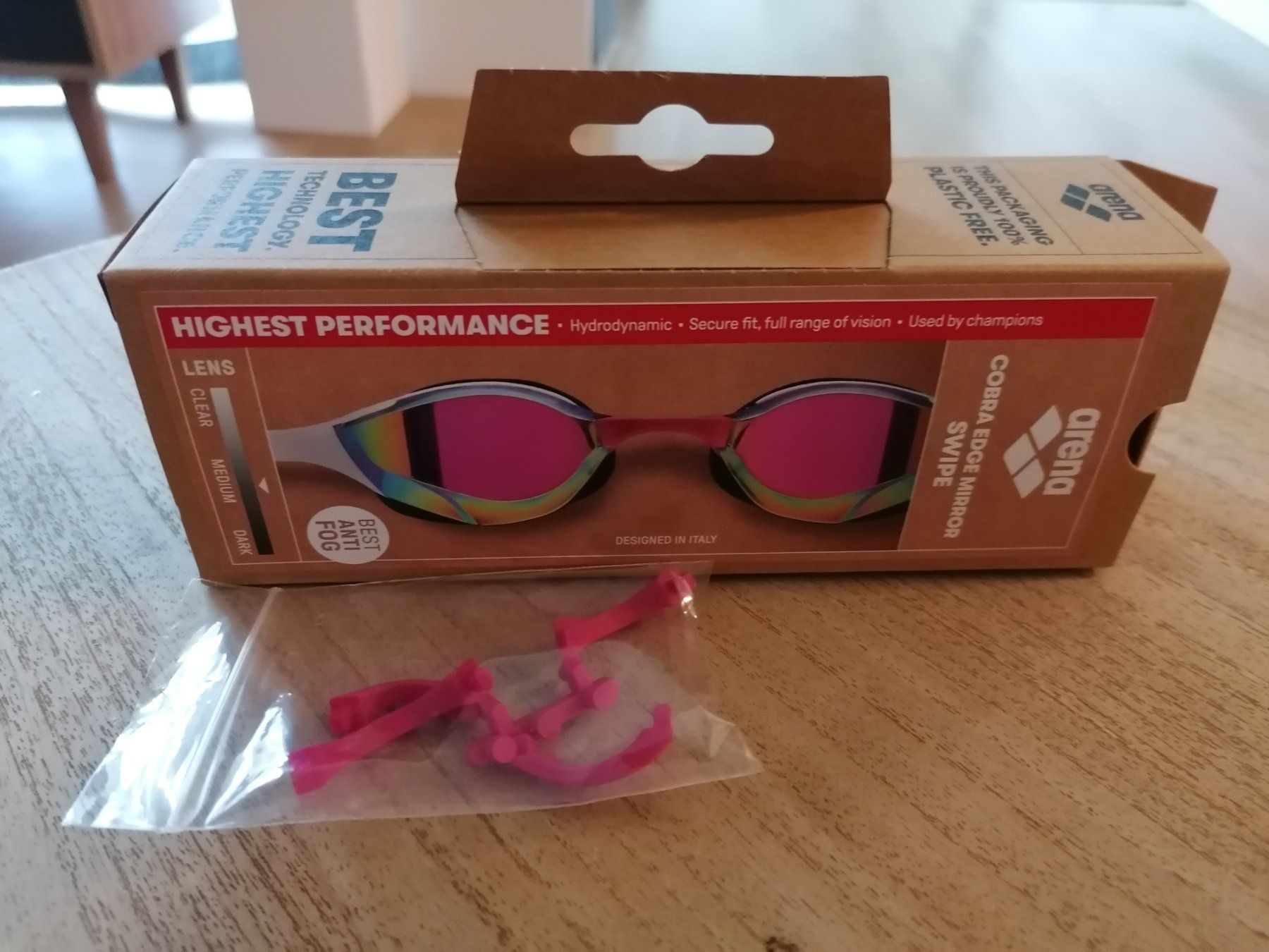 Arena Occhiali & Lenti: Schwimmbrille Arena – Nuovo (secondo la descrizione) da Winkel venduto da sefu81 2