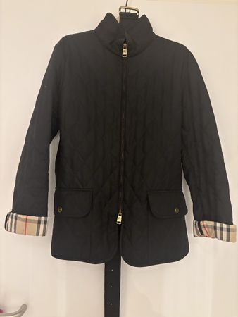 Burberry London Steppjacke mit Gürtel – Nova Check Innenfut