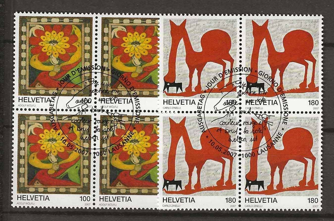 Tutti i francobolli: B1233 - Art Brut B4 1er jour – Usato da Trélex venduto da Phil_Albert