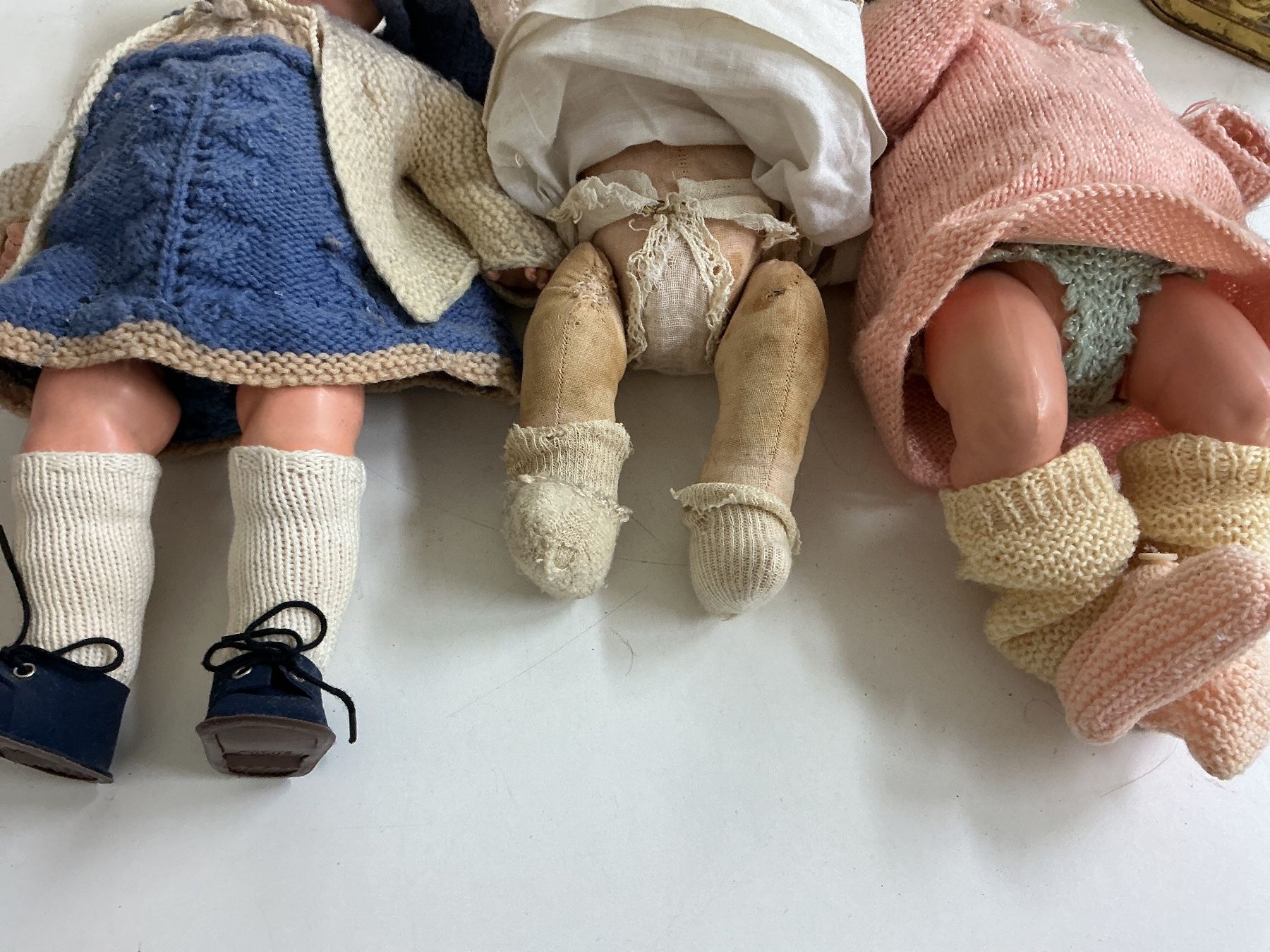 Bambole: 3 antike Puppen diverse Marken – Usato da Bern venduto da vielerart 9