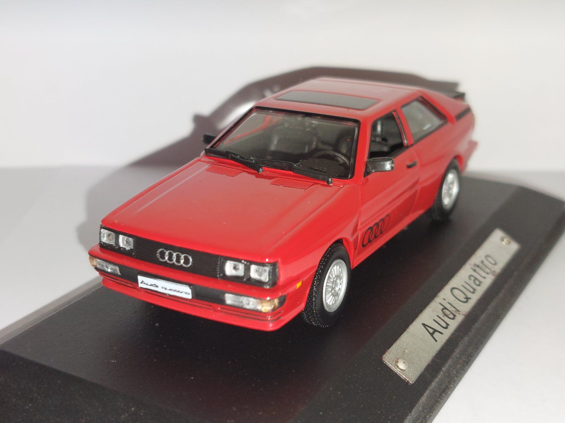 Audi Modellini d'auto: Audi Quattro Coupe 1:43 Die Cast – Usato da Diegten venduto da isetta590 1