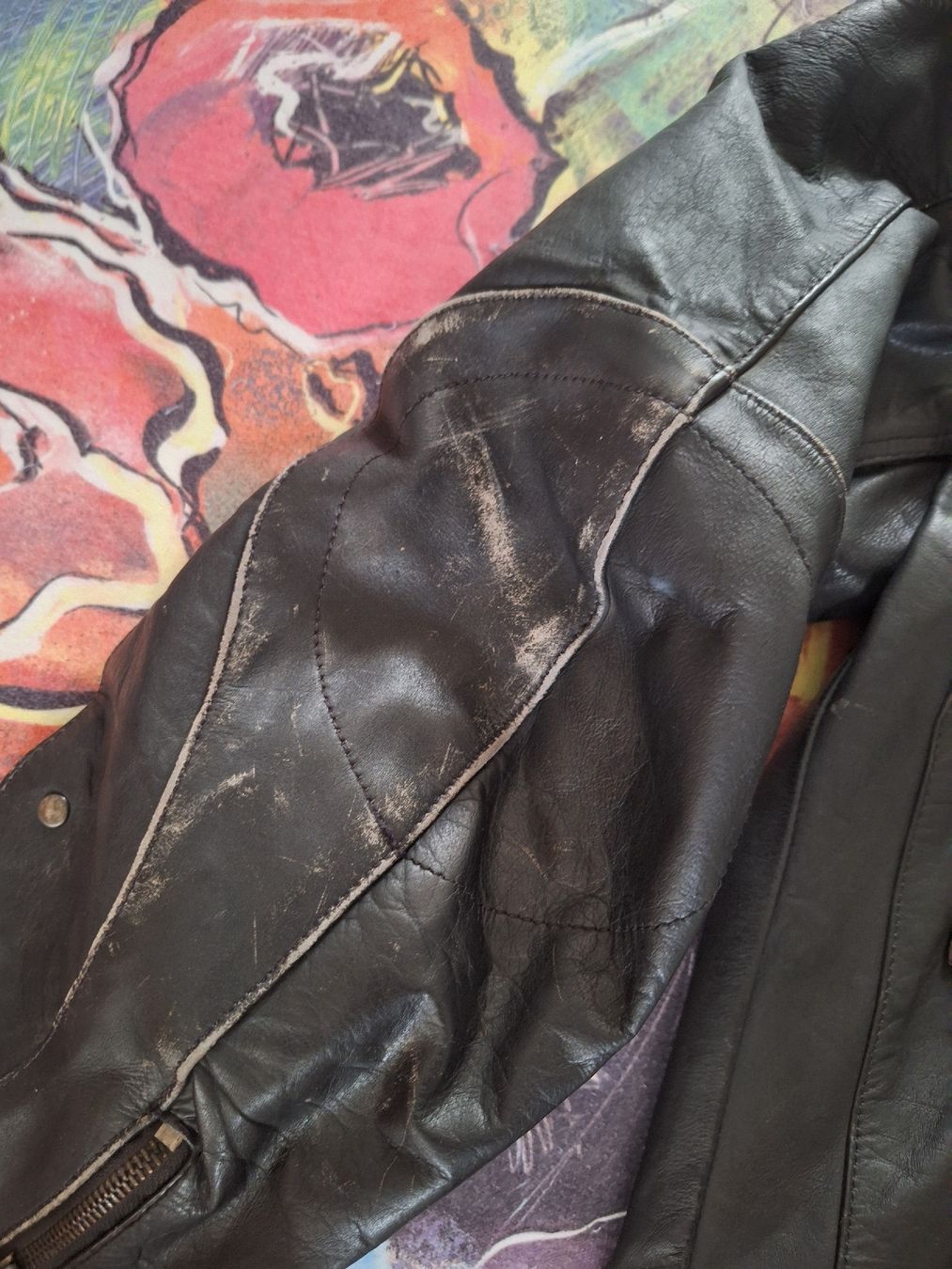Jacken: Lederjacke Motorrad Gr. 52 – Gebraucht aus Speicher von kat_s8vy 2