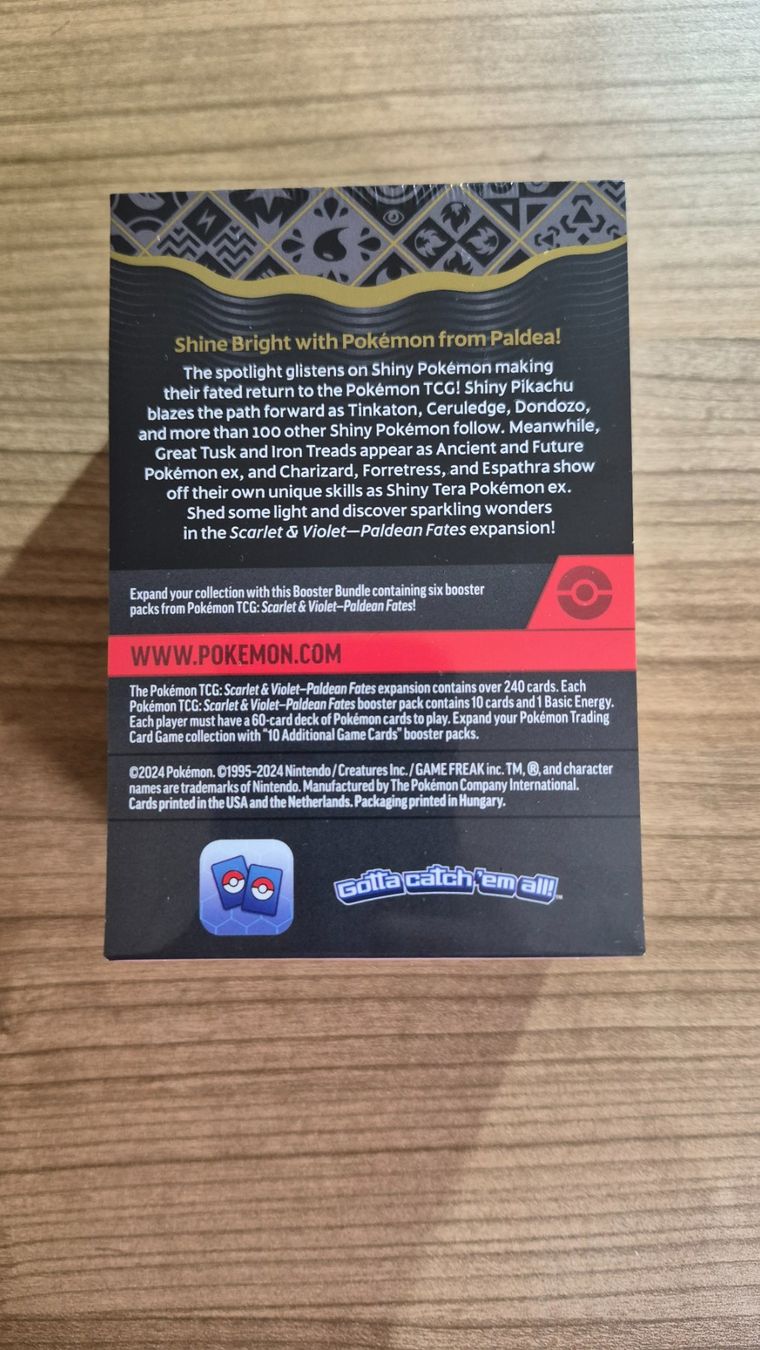 Pokémon Sammelbilder & Trading cards: Paldean Fates Booster Bundle EN - Sealed – Neu und originalverpackt aus Lausanne 26 von HipstersCollectibles 6
