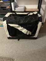 Hunde Stoff Transportbox