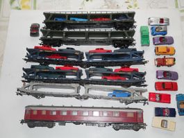 Autotransportzug gemicht in HO