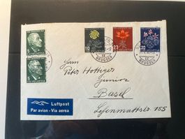 Pro Juventute Satzbrief 1947 mit Letzttagstempel 31.05.48