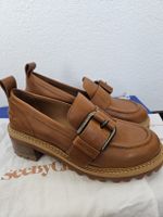See by Chloe Halbschuhe, neu,braun,Leder