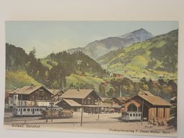 Ansichtskarte Gstaad Bahnhof R30