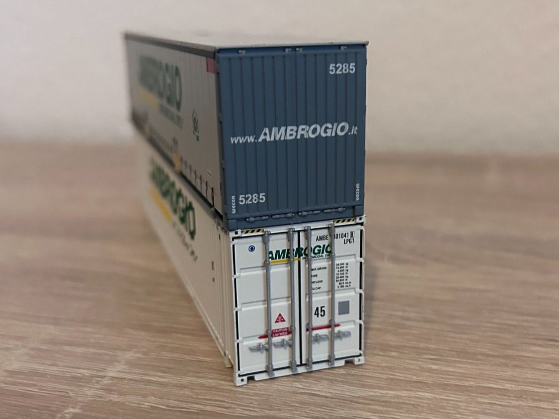 Modellini d'auto: Container Ambrogio 2 Stück – Usato da Goldach venduto da Manyro55 2
