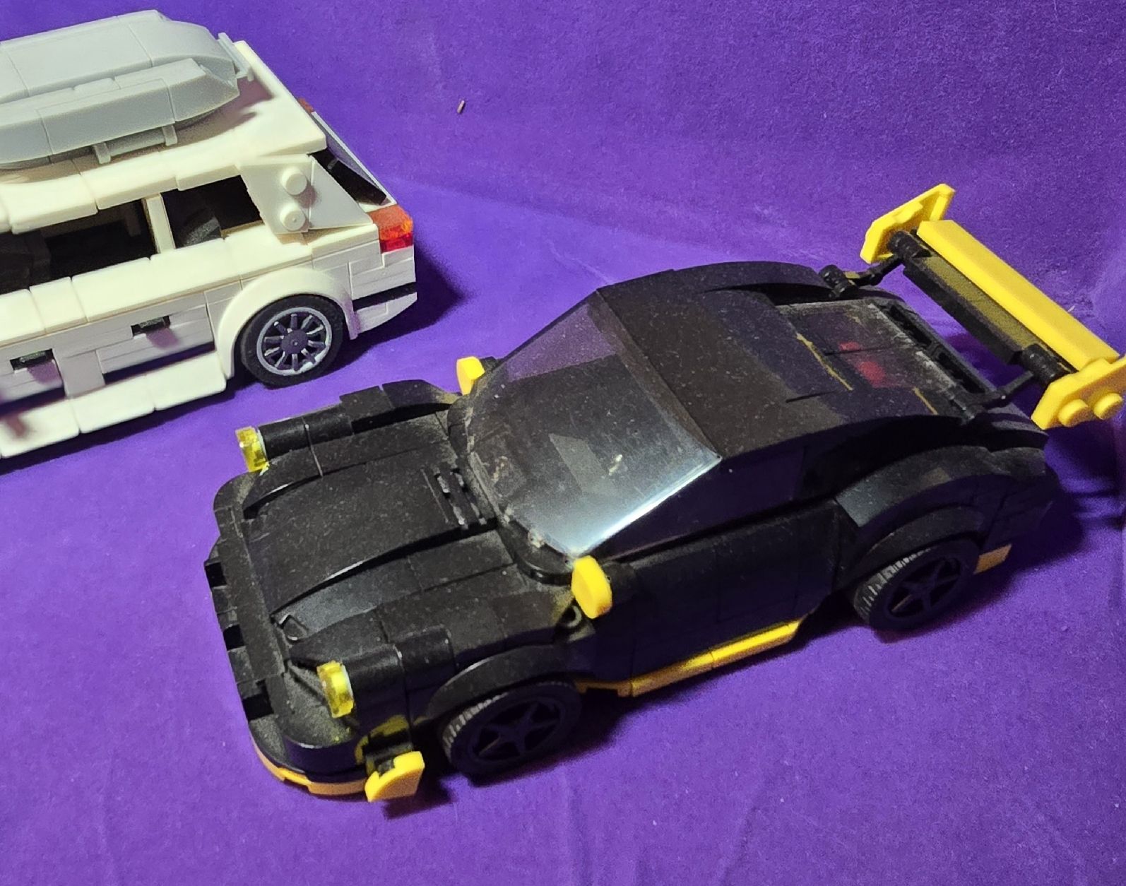 Lego Giocattoli: 2x Klemmbaustein Autos / Lego Style – Usato da Wangs venduto da Restposten.Garage 1
