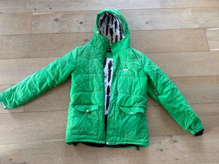 Zimtstern Winterjacke grün - Vintage