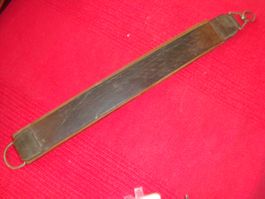 Abziehleder für Rasiermesser, antik
