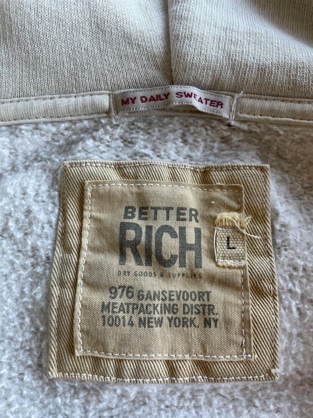 Jacken: Kapuzen Sweatjacke Better Rich – Gebraucht aus Birrhard von Peb03 3