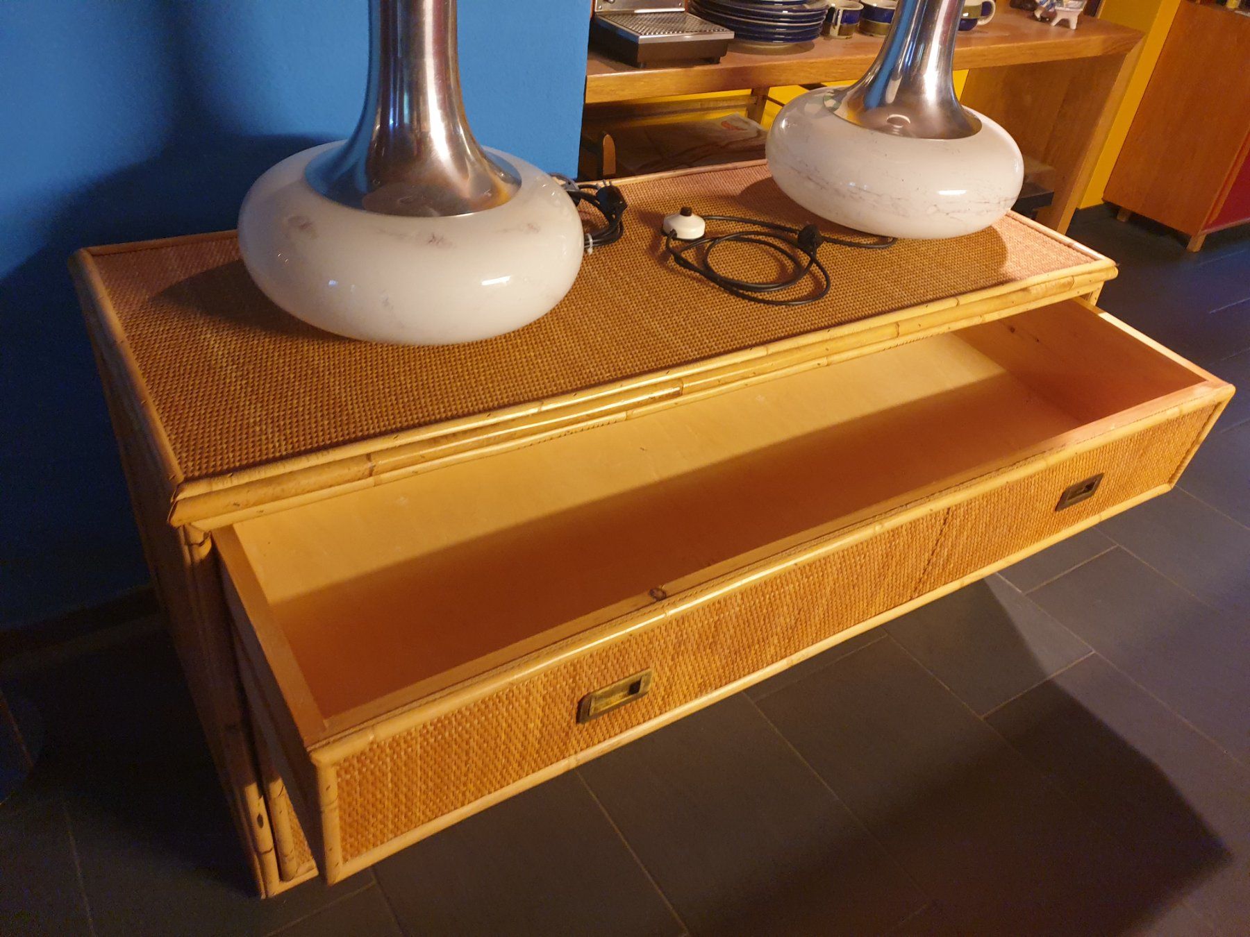 Kommoden: Dal Vera 70's Rattan Sidebord / Kommode – Gebraucht aus rebstein von spacy73 5