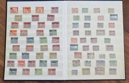 Briefmarken Sammlung Österreich frisch / gestempelt