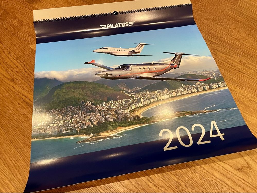 PILATUS Aircraft Kalender 2024 Kaufen auf Ricardo