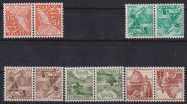 Schweiz: 5 Kehrdrucke **