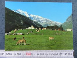 URNERBODEN AM KLAUSENPASS DORF UND KUHHERDE URI AK