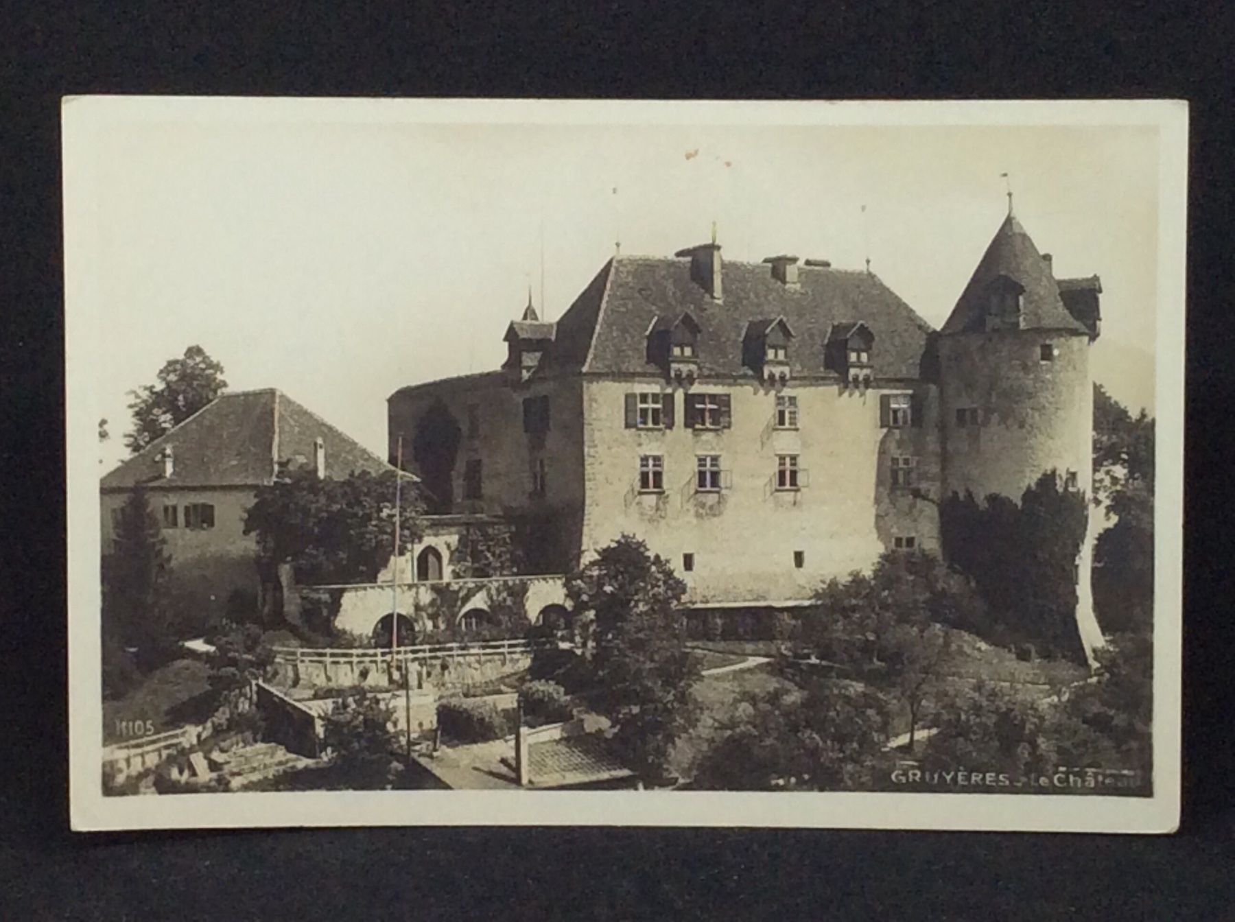 Ansichtskarten: Gruyères - Le Château – Gebraucht aus Widnau von Brusi9