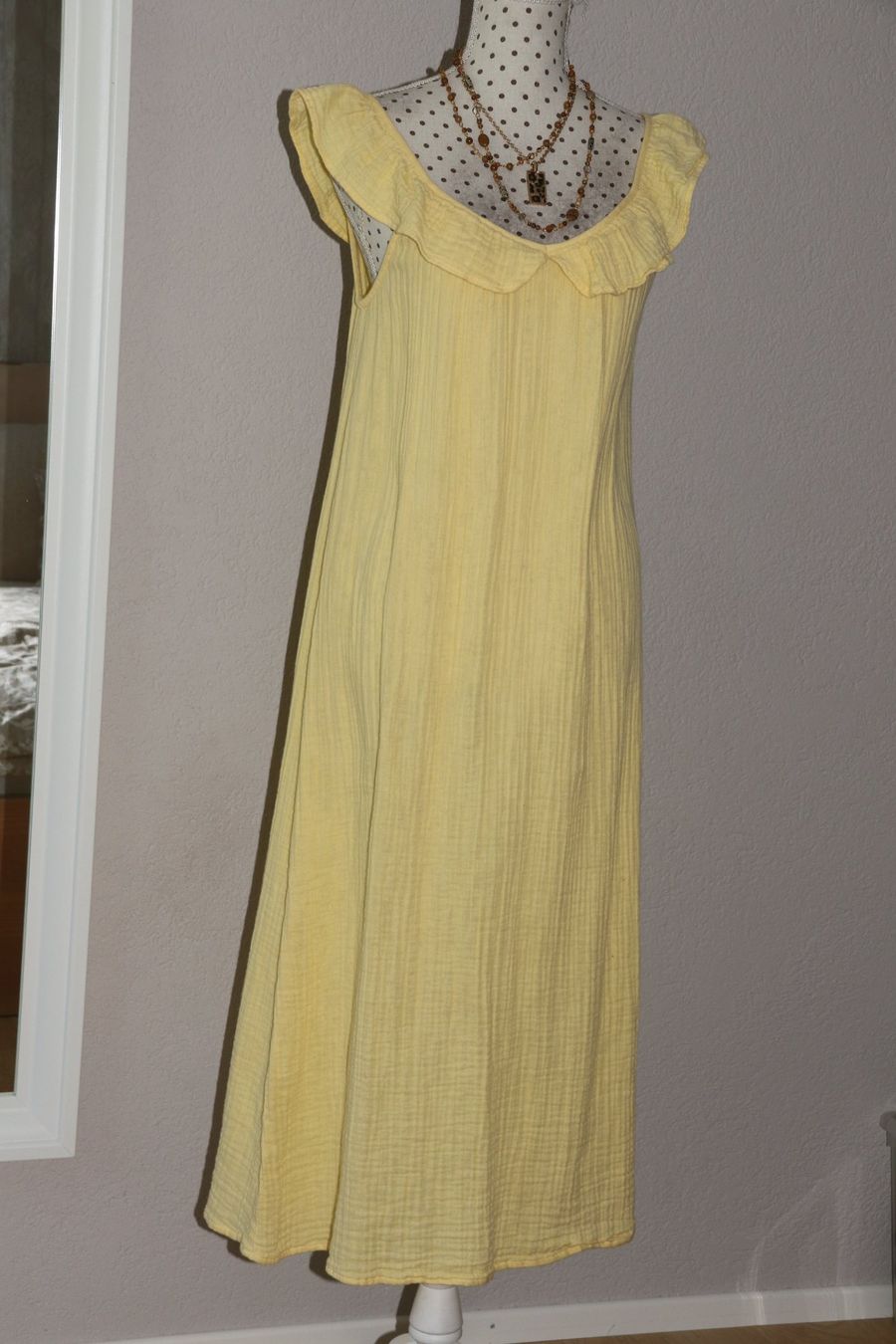 Kleider: Wunderschönes Musselin Sommerkleid 100% Cotton eher Gr.M – Neu (gemäss Beschreibung) aus Oberwil-Lieli von Svetlana28 4