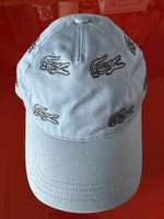 Casquette Lacoste bleu, crocodile brodé, comme neuve!