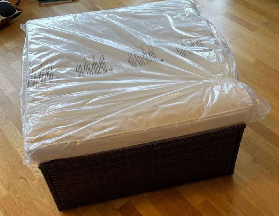 Ratan Möbel Tisch oder Hocker Marke BAYLINE Kaufen auf Ricardo