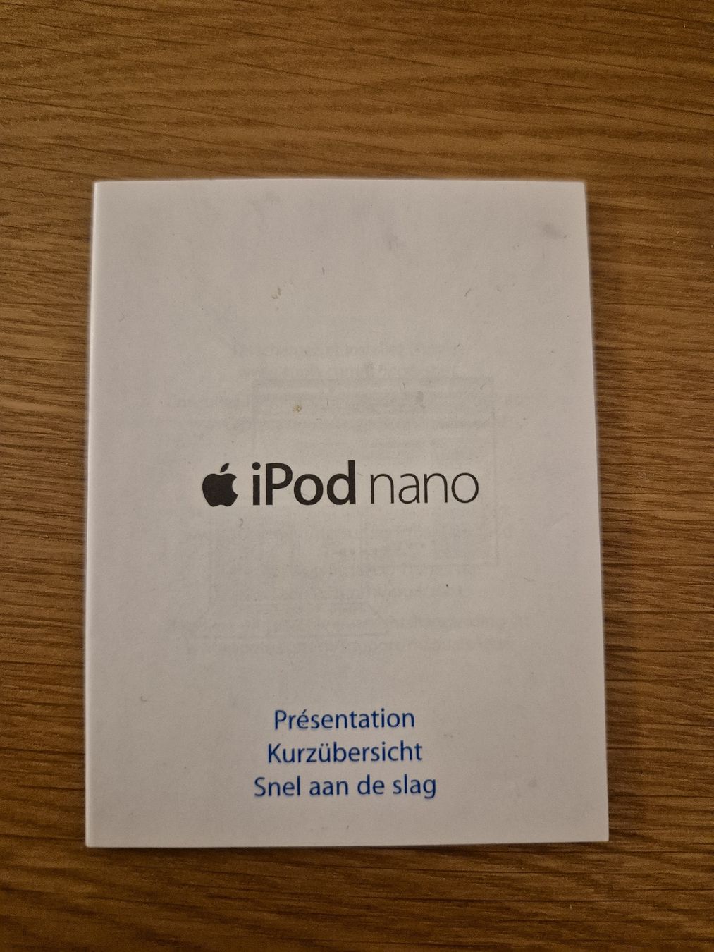 Apple Lettore multimediale portatile: Apple iPod Nano - Original Anleitung  – Usato da Tuggen venduto da Santasbag 1