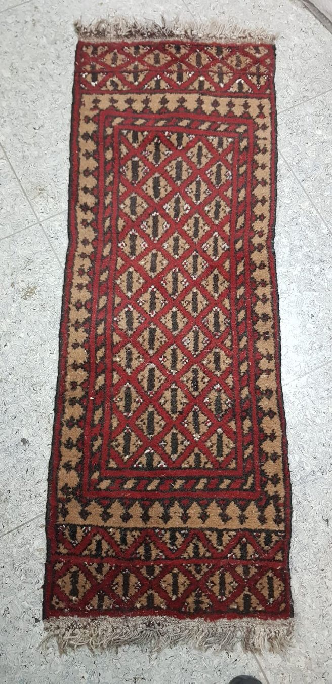 Tappeti: Kleiner afghanischer Teppich in Rot – Usato da Flums venduto da Flumsantik 1