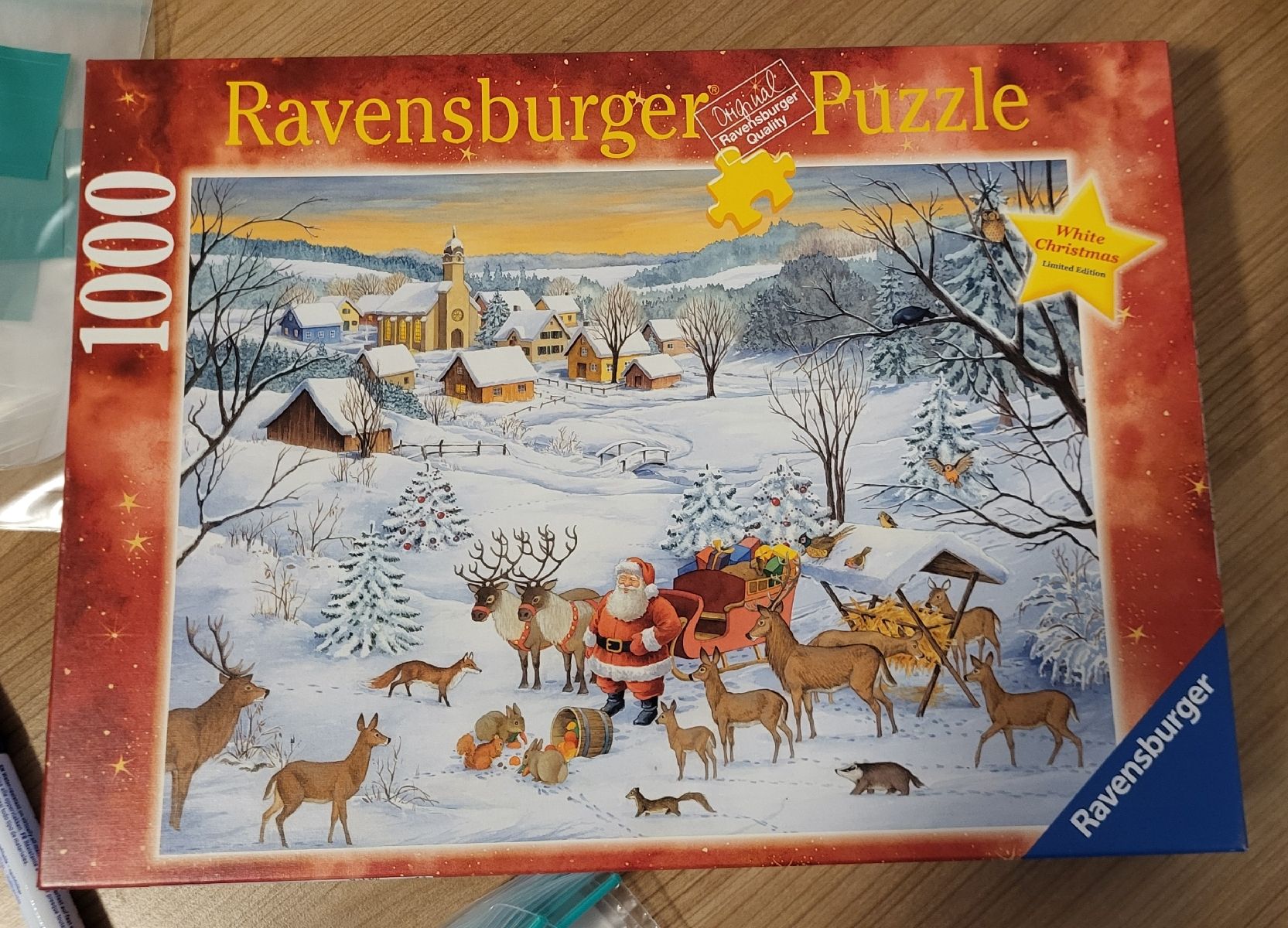 Ravensburger Puzzle: Puzzle Adventskalender "White Christmas" – Usato da Rüti ZH venduto da clady01