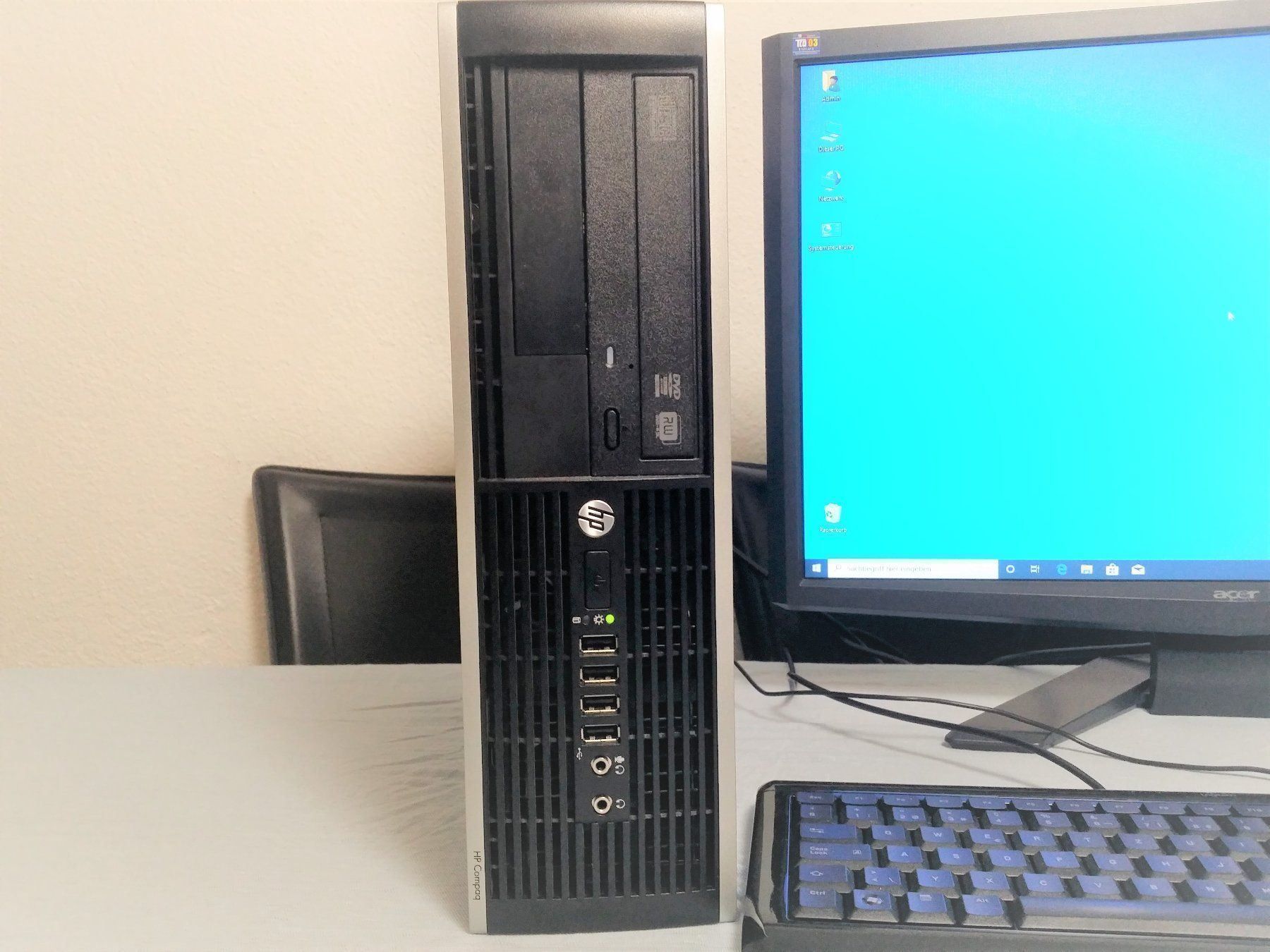 PC: HP Computer mit Bildschirm 22 Zoll – Usato da Ipsach venduto da Kok5 2