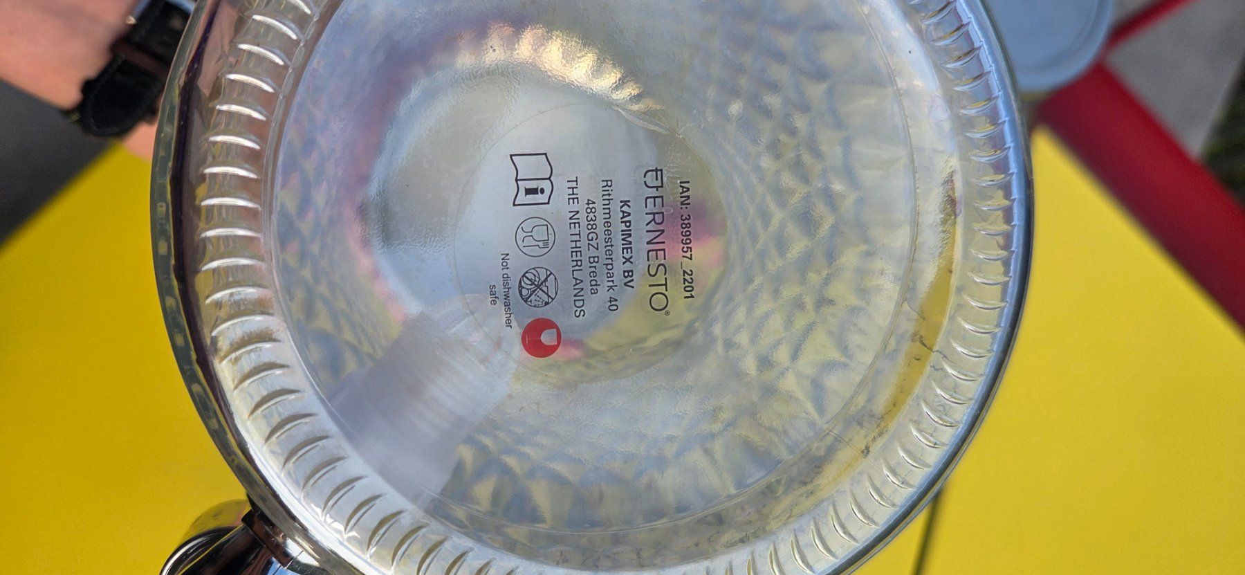 Carafes: 3 stk. Brunch Glaskrug mit Zapfhahn – D'occasion à Bremgarten b. Bern par Marge7979 1