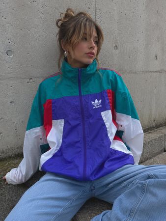 Seltene Adidas Vintage Trackjacke aus den 80s / 90s / Y2K