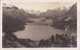AK Pontresina und St.Moritz Dorf - sehr alt
