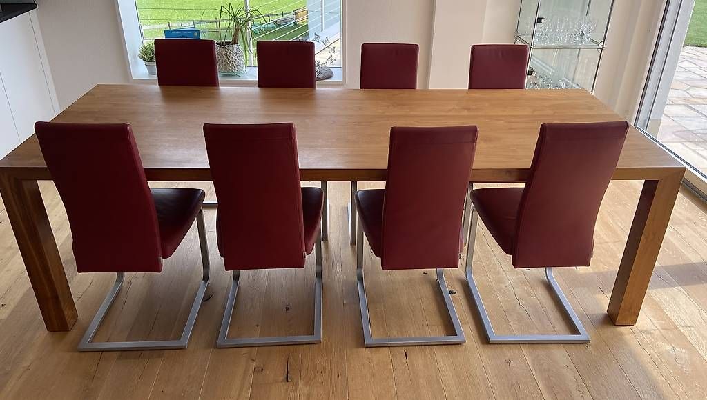 Tavoli: Tisch massiv in Schwarznuss geölt – Usato da Schüpfheim venduto da vanidani 1