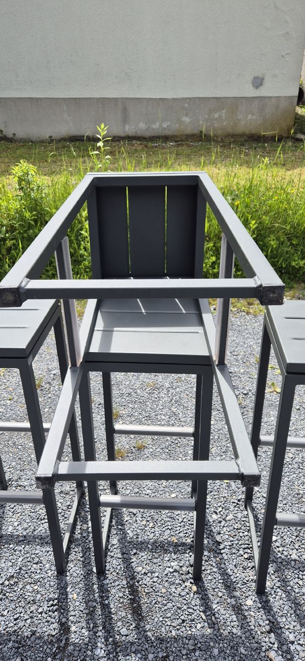 Sgabelli: 4 Barhocker Metall – Usato da Glarus venduto da Unimog10 2
