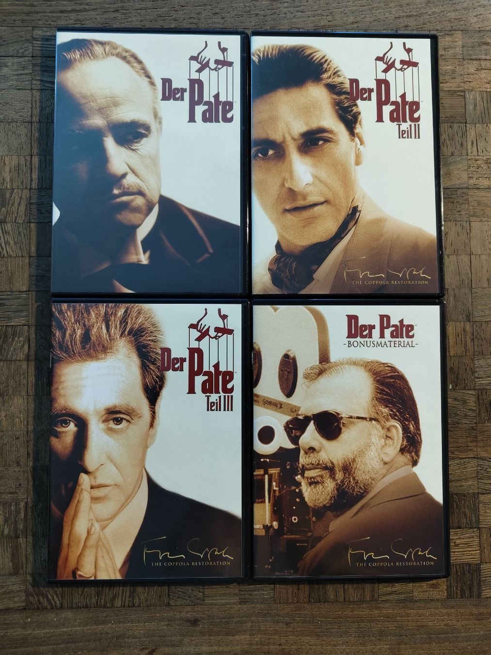 Tutti i DVDs: Der Pate - Coppola Restoration – Usato da Vaduz venduto da SVL 1