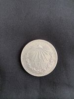 Silbermünze Mexiko 1 Peso 1932 – Cap and Rays – Original Sil