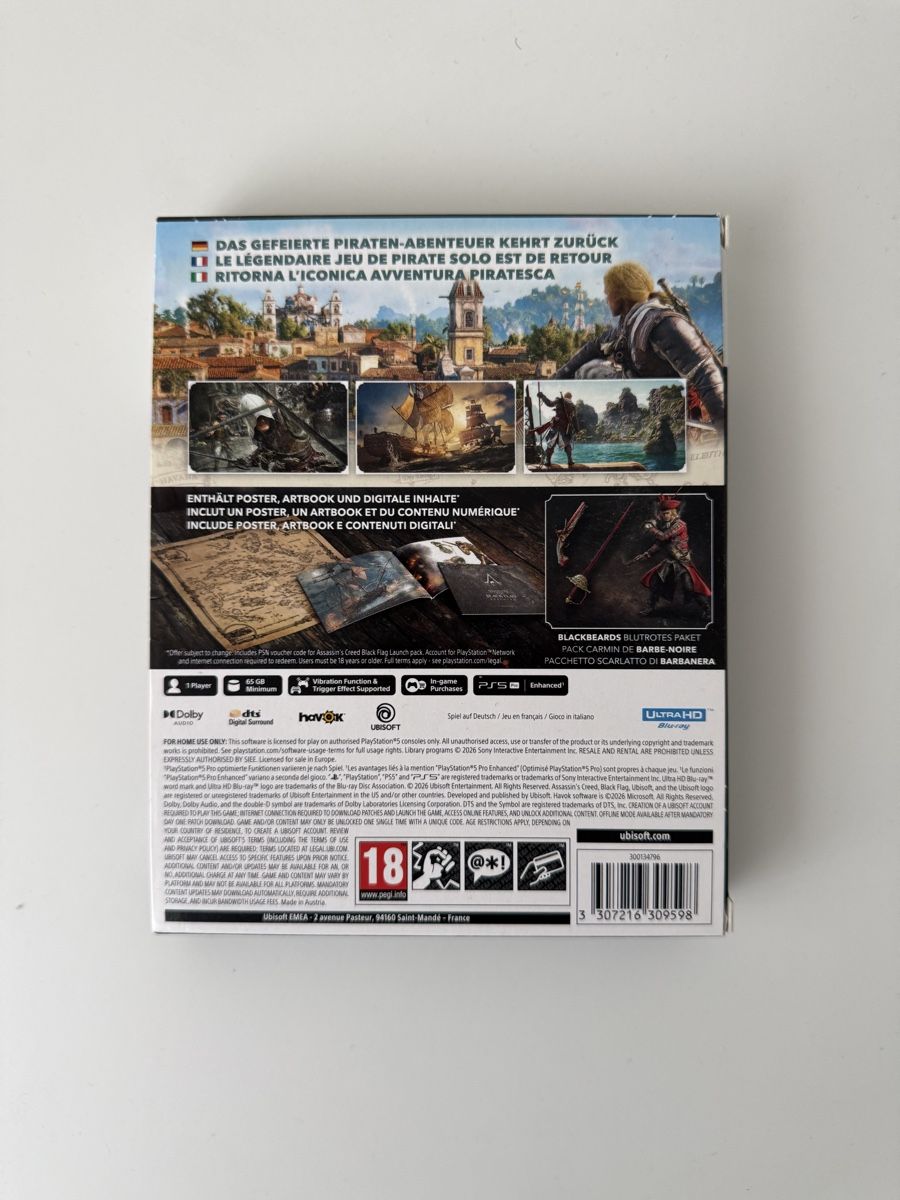 Spiele: Assassin's Creed Black Flag PS5 Launch Edition – Neu (gemäss Beschreibung) aus Genève von ali_5msd 3