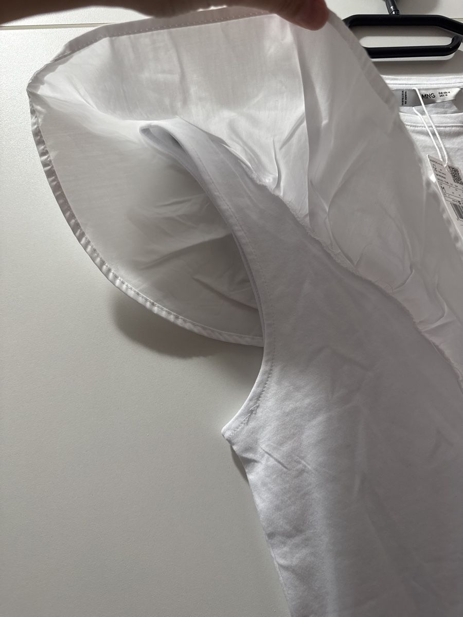 Mango T-shirt: T-shirt white – Nuovo (secondo la descrizione) da Rancate venduto da Waly__ 3