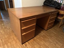 Schreibtisch büro holz