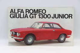 Alfa Romeo Giulia GT 1300 Junior 1966 Prospekt