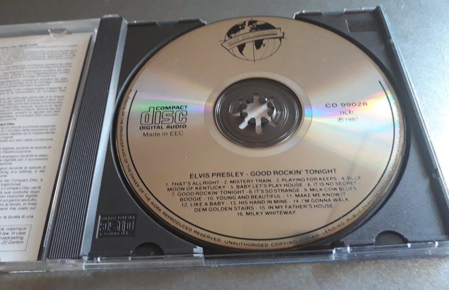 CD: ELVIS PRESLEY  / Good Rockin' Tonight - cd – Usato da Le Locle venduto da PereiraHugo 2