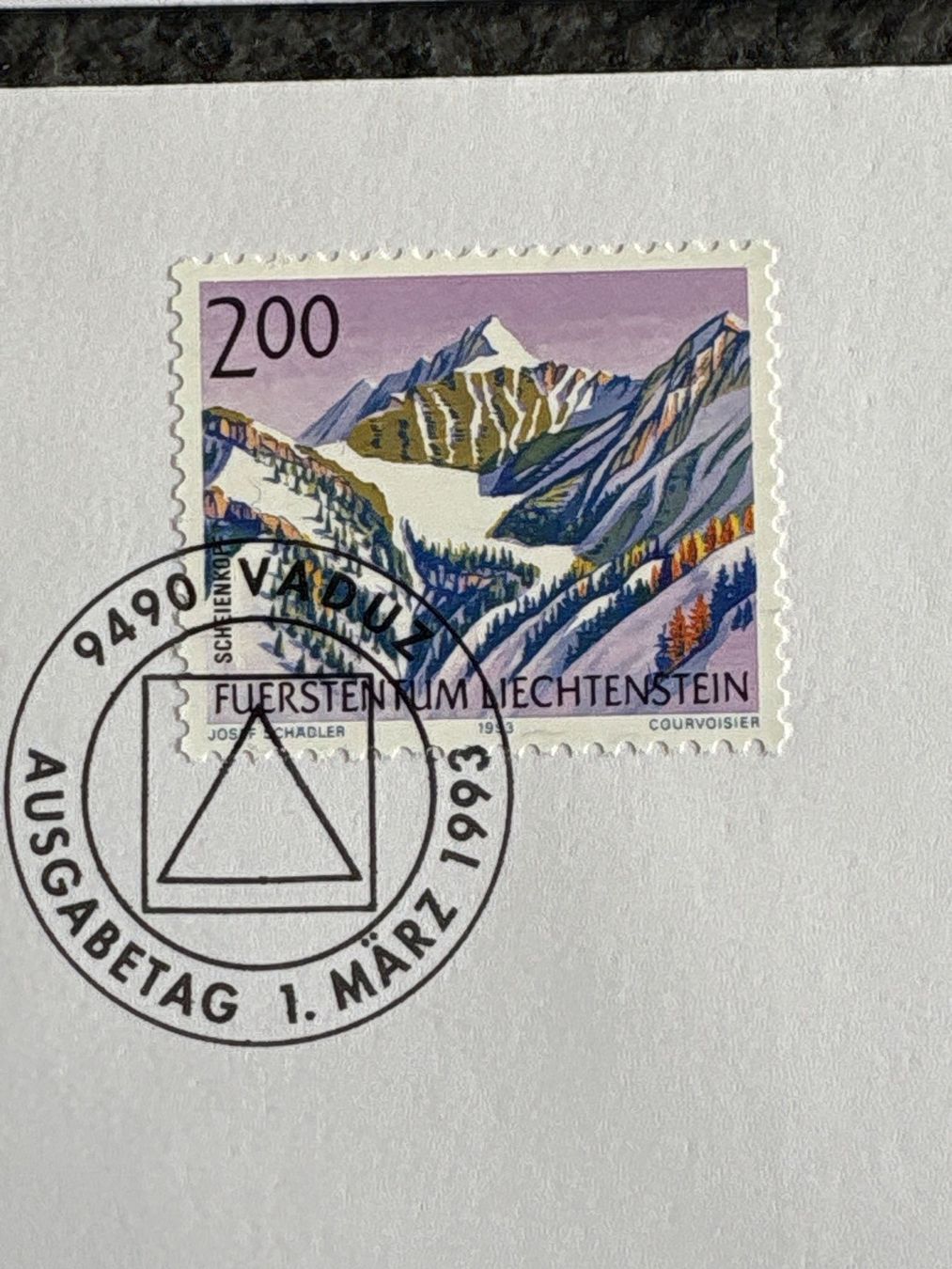 Tutti i francobolli: Briefmarken Liechtenstein Ersttagsbriefe Sammlung – Usato da Ibach venduto da lisch3 5