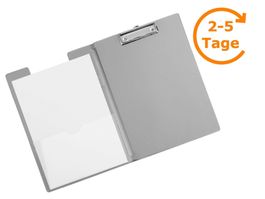 Klemmbrett-Mappe, DIN A4, silber